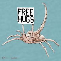 Free Hugs Alien Sueded Cloud Jersey T-Shirt thumb 2