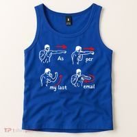 Fun Humour As Per My Last Email Make Your Day With Sarcastic Tank Top thumb 2