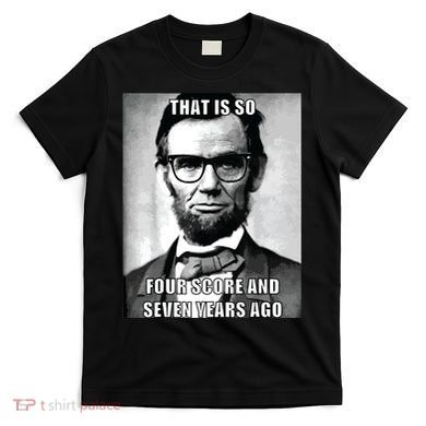Funny Hipster Abraham Lincoln T-Shirt