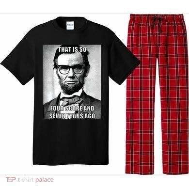 Funny Hipster Abraham Lincoln Pajama Set