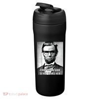 Funny Hipster Abraham Lincoln 24oz Duet Stainless Steel Tumbler thumb 3