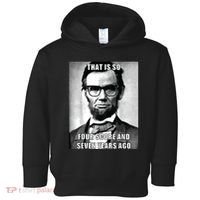 Funny Hipster Abraham Lincoln Toddler Hoodie thumb 0