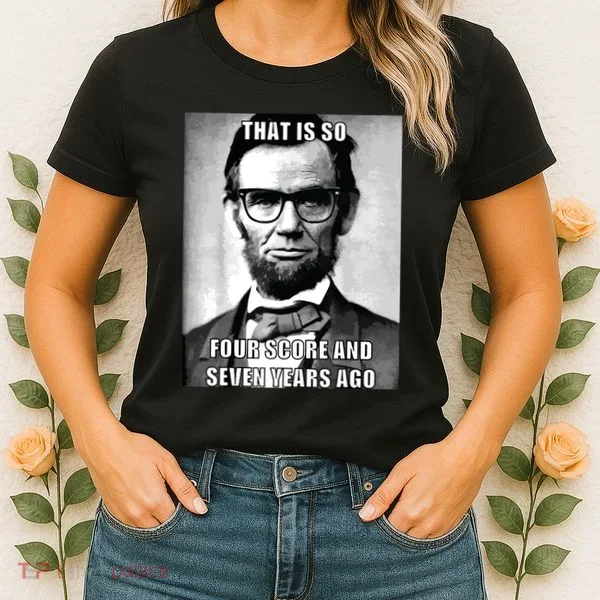 Funny Hipster Abraham Lincoln Women's T-Shirt