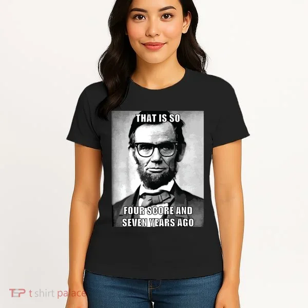 Funny Hipster Abraham Lincoln Women's T-Shirt