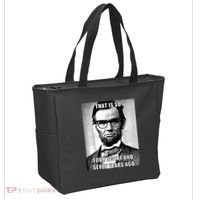 Funny Hipster Abraham Lincoln Tote Bag thumb 2