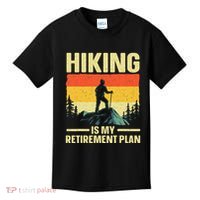 Funny Hiking Art For Women Hike Mountain Hiker Hiking Kids T-Shirt thumb 0