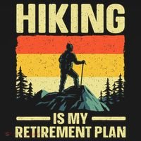 Funny Hiking Art For Women Hike Mountain Hiker Hiking Kids T-Shirt thumb 4