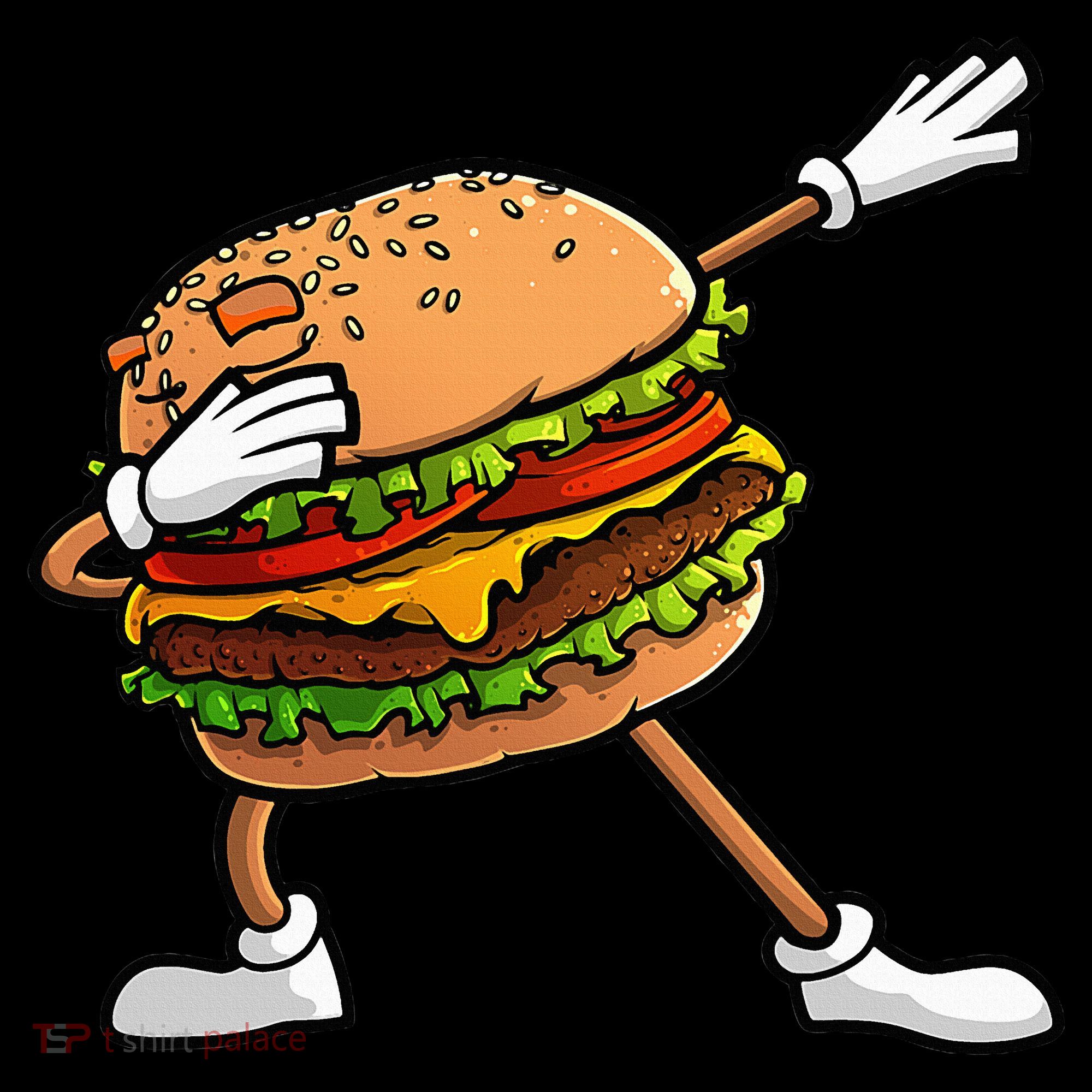Funny Hamburger Art Cheeseburger Lover Coaster