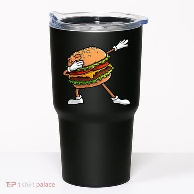 Funny Hamburger Art Cheeseburger Lover Tumbler