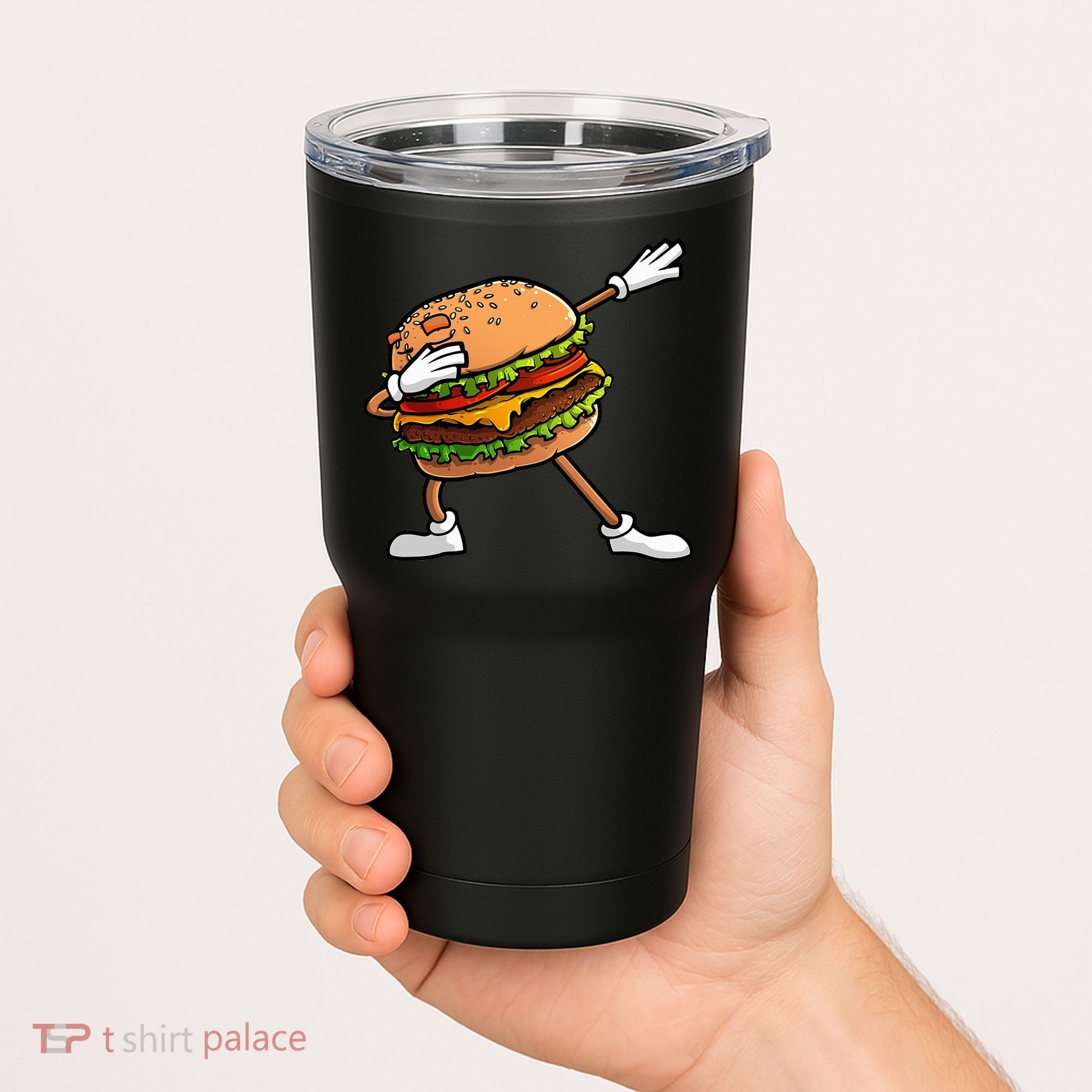 Funny Hamburger Art Cheeseburger Lover Tumbler