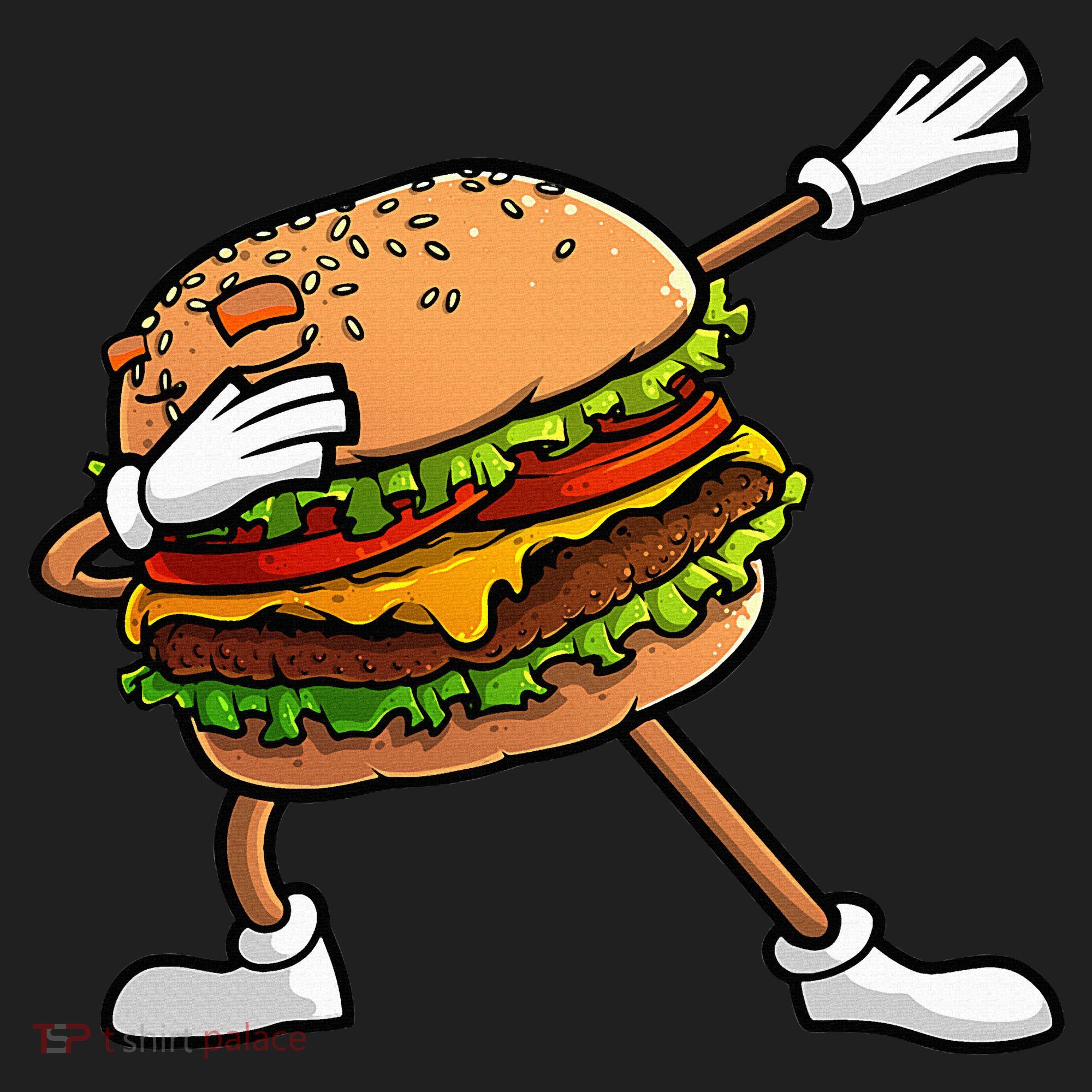 Funny Hamburger Art Cheeseburger Lover Tumbler
