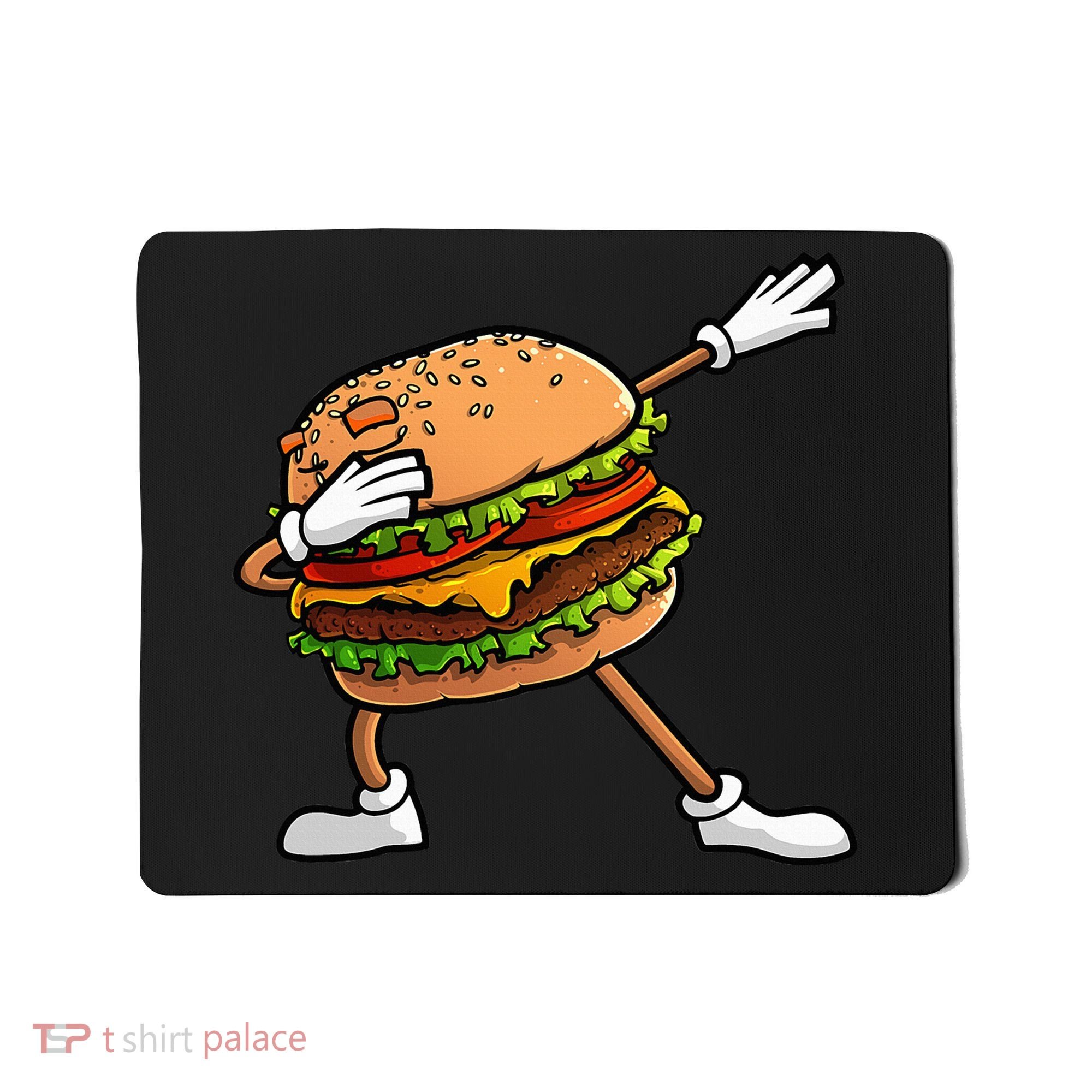 Funny Hamburger Art Cheeseburger Lover Mousepad