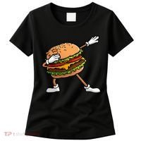 Funny Hamburger Art Cheeseburger Lover Women's T-Shirt thumb 0