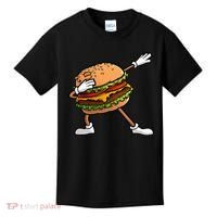 Funny Hamburger Art Cheeseburger Lover Kids T-Shirt thumb 0