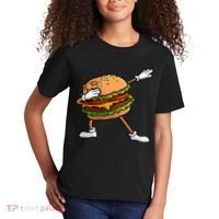 Funny Hamburger Art Cheeseburger Lover Kids T-Shirt thumb 2