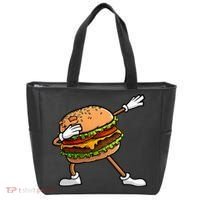 Funny Hamburger Art Cheeseburger Lover Tote Bag thumb 0