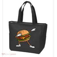 Funny Hamburger Art Cheeseburger Lover Tote Bag thumb 3