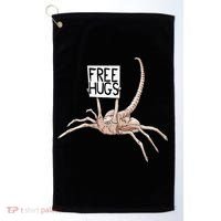 Free Hugs Alien Golf Towel thumb 0