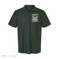 Funny Hunting And Fishing Solved Problems Polo thumb 0