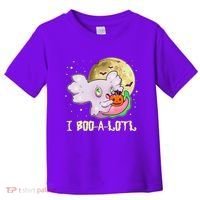 Funny Halloween Axolotl Ghost I Boo A Lotl Toddler T-Shirt thumb 0