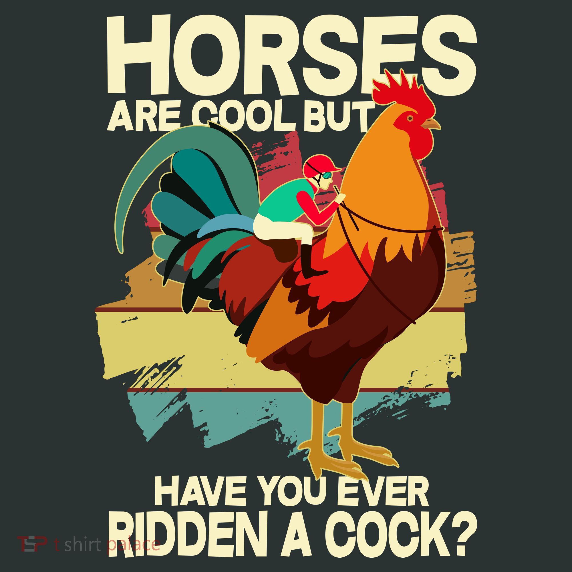 Funny Horses Are Cool But Have You Ever Ridden A Cock Mousepad