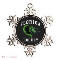 Florida Hockey Alligator Ornament thumb 0