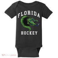 Florida Hockey Alligator Baby Bodysuit thumb 0