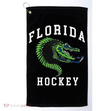 Florida Hockey Alligator Golf Towel