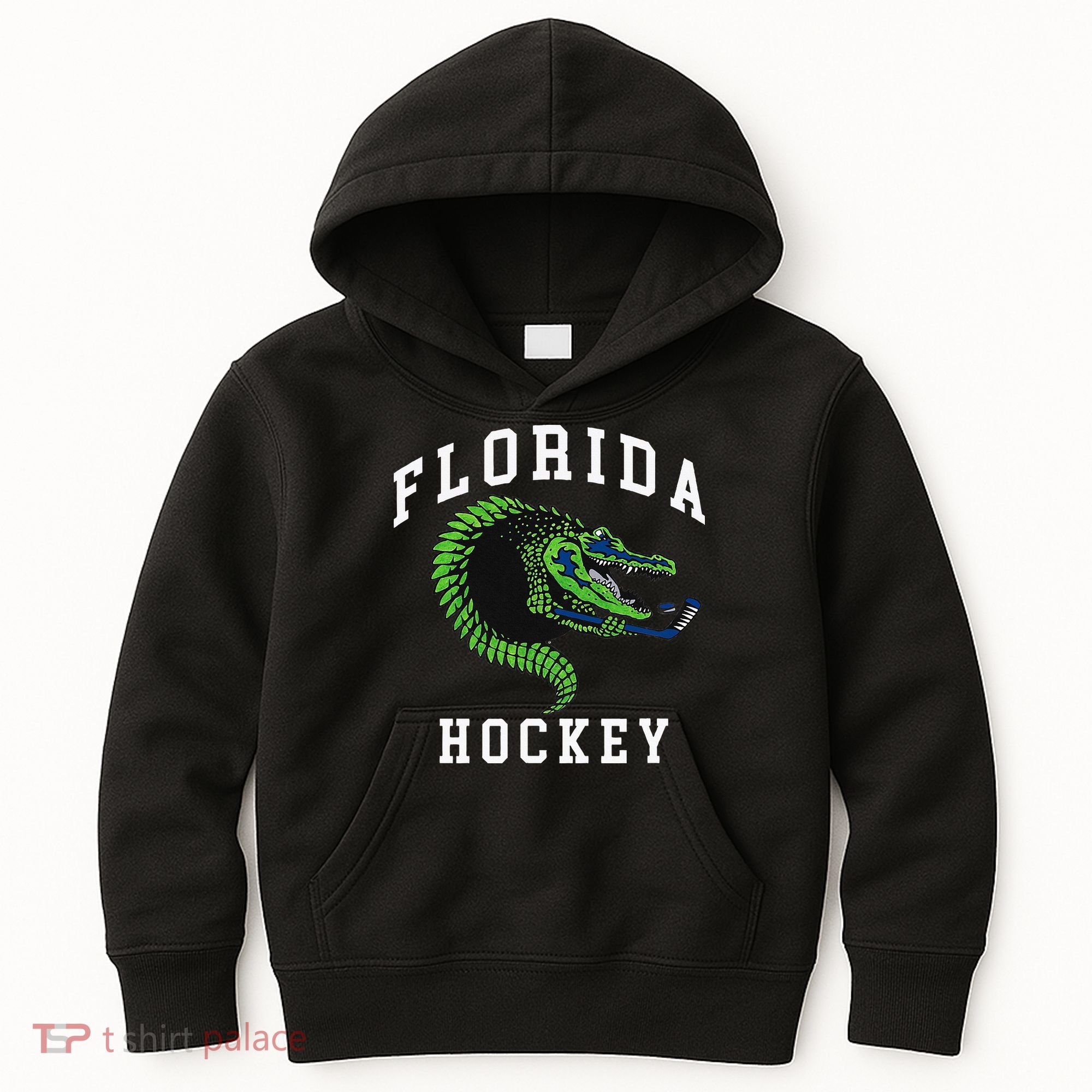 Florida Hockey Alligator Kids Hoodie