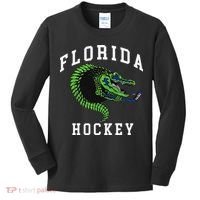 Florida Hockey Alligator Kids Long Sleeve Shirt thumb 0