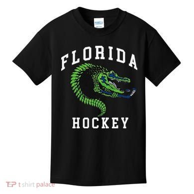 Florida Hockey Alligator Kids T-Shirt