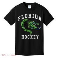 Florida Hockey Alligator Kids T-Shirt thumb 0