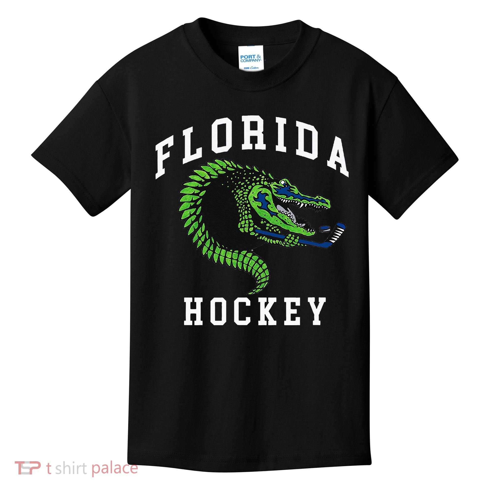 Florida Hockey Alligator Kids T-Shirt