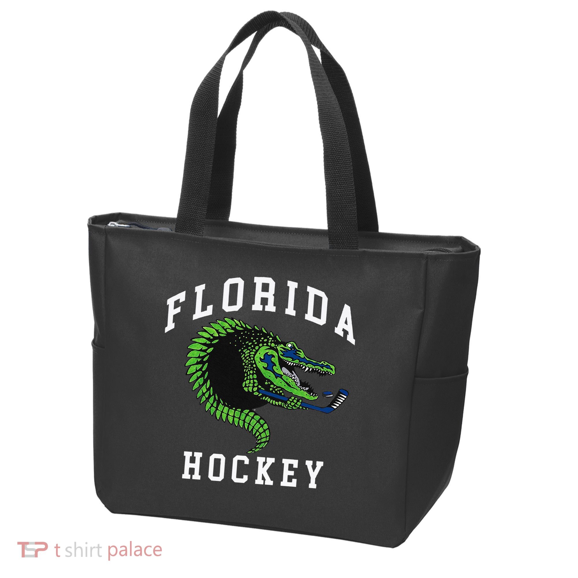 Florida Hockey Alligator Tote Bag