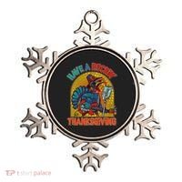 Funny Have A Rockin' Thanksgiving Rocker Turkey Ornament thumb 0