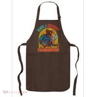 Funny Have A Rockin' Thanksgiving Rocker Turkey Apron thumb 0