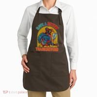 Funny Have A Rockin' Thanksgiving Rocker Turkey Apron thumb 2