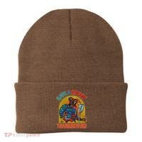 Funny Have A Rockin' Thanksgiving Rocker Turkey Beanie thumb 0
