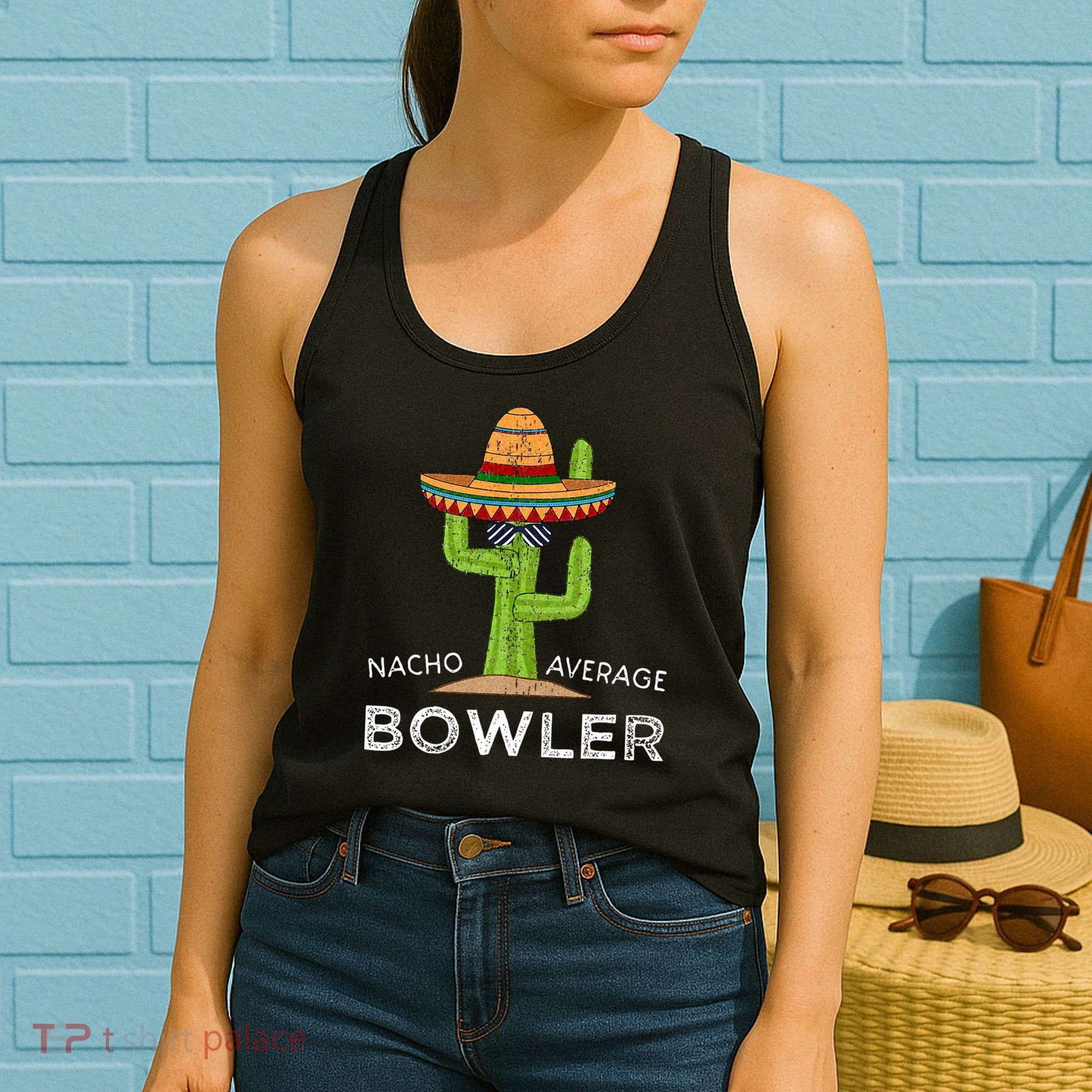Fun Hilarious Bowler Joke Humor Funny Bowling Saying Women's Tank Top
