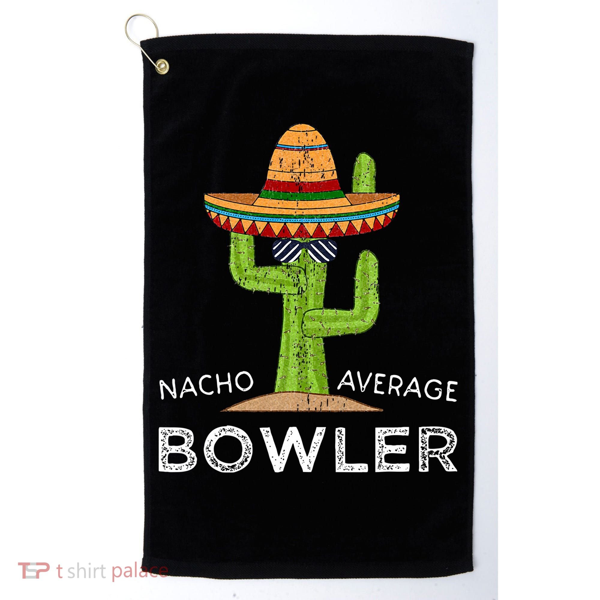 Fun Hilarious Bowler Joke Humor Funny Bowling Saying Golf Towel