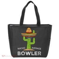 Fun Hilarious Bowler Joke Humor Funny Bowling Saying Tote Bag thumb 0
