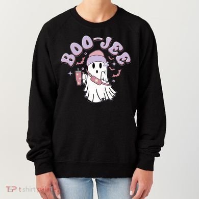 Funny Halloween Boo Jee Ghost Women's Sweatshirt