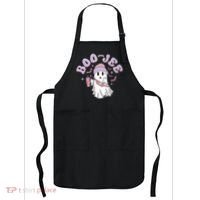 Funny Halloween Boo Jee Ghost Apron thumb 0
