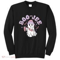 Funny Halloween Boo Jee Ghost Sweatshirt thumb 0