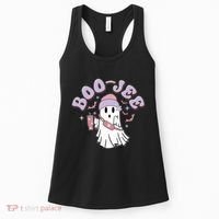 Funny Halloween Boo Jee Ghost Women's Tank Top thumb 0