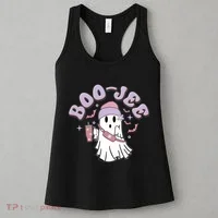 Funny Halloween Boo Jee Ghost Women's Tank Top thumb 3