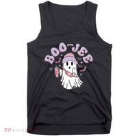 Funny Halloween Boo Jee Ghost Tank Top thumb 0