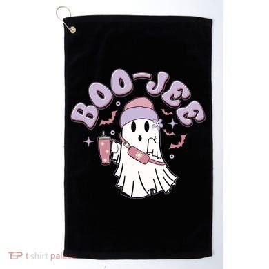 Funny Halloween Boo Jee Ghost Golf Towel