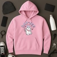 Funny Halloween Boo Jee Ghost Hoodie thumb 3