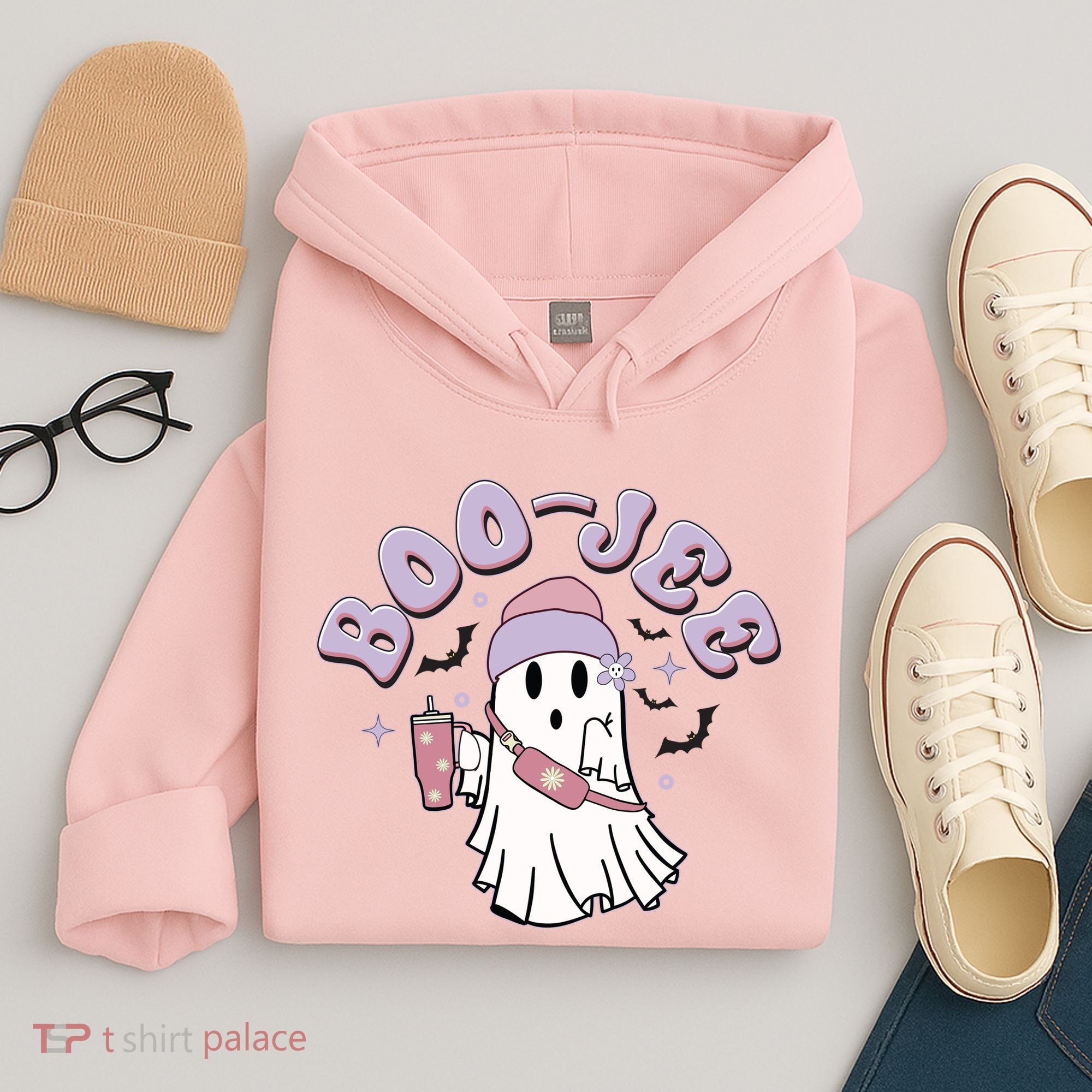 Funny Halloween Boo Jee Ghost Hoodie